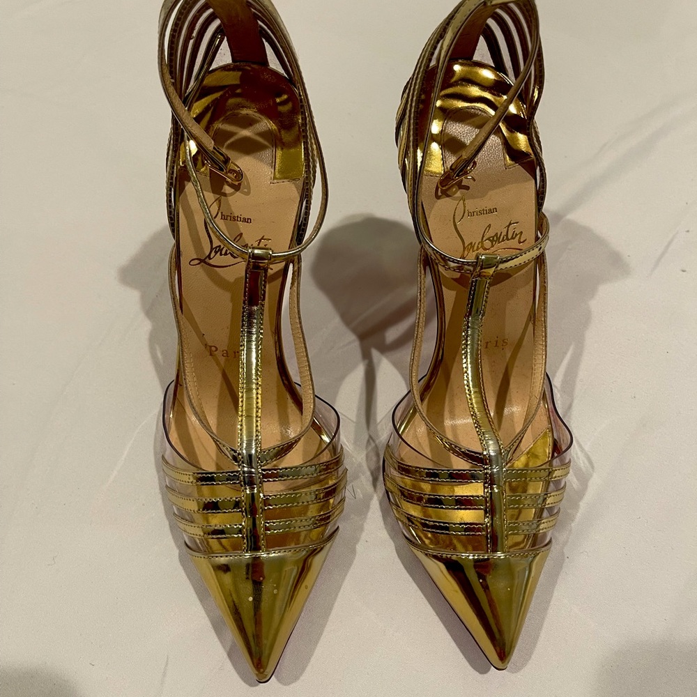 Christian Louboutin Mila 100 Napa Silk